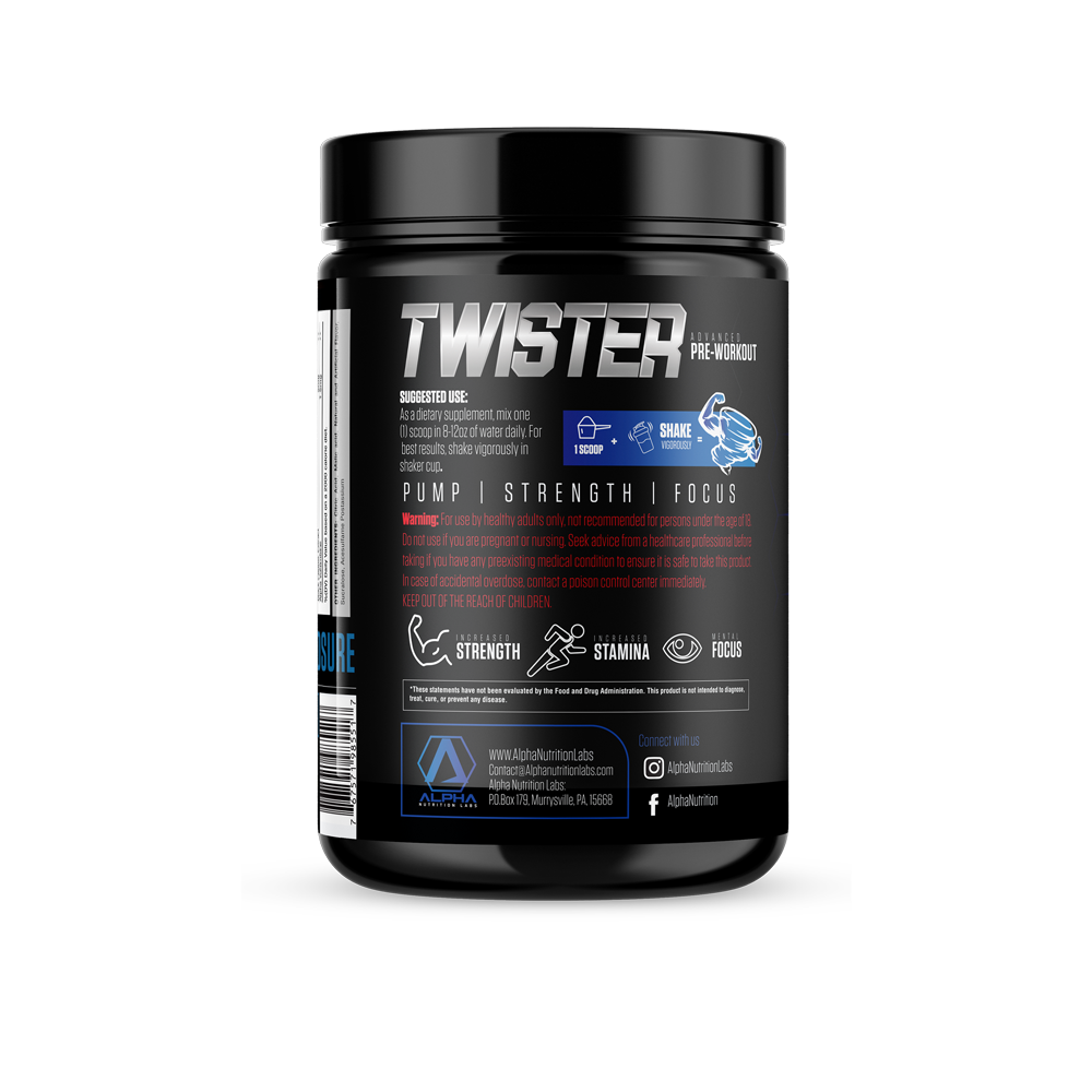 Twister Pre-Workout, Sour Candy