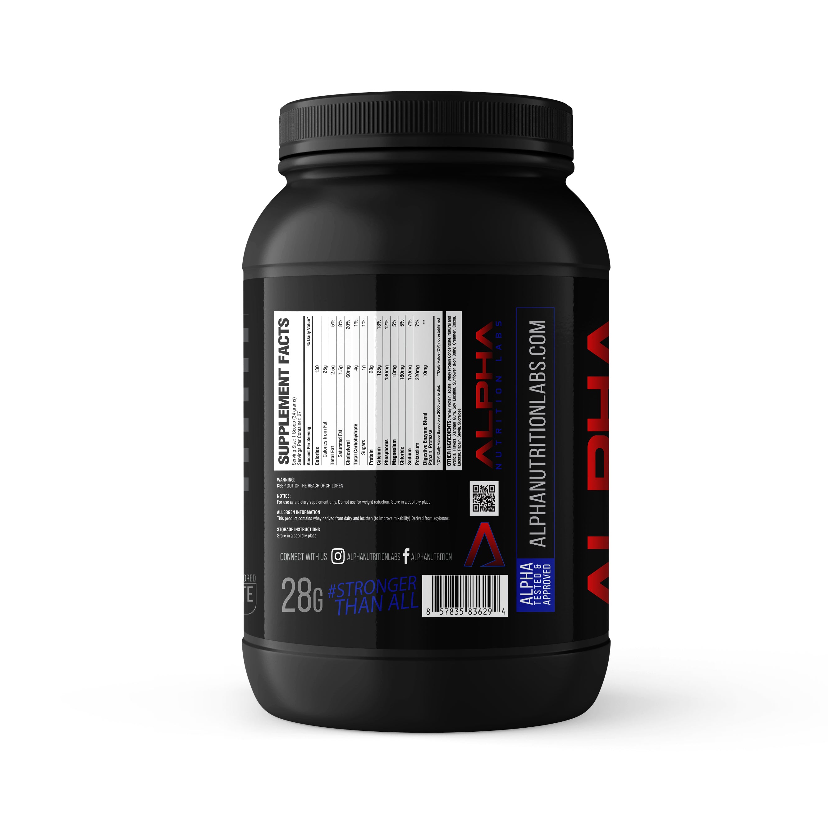 Whey Isolate Protein, Chocolate, 2lbs