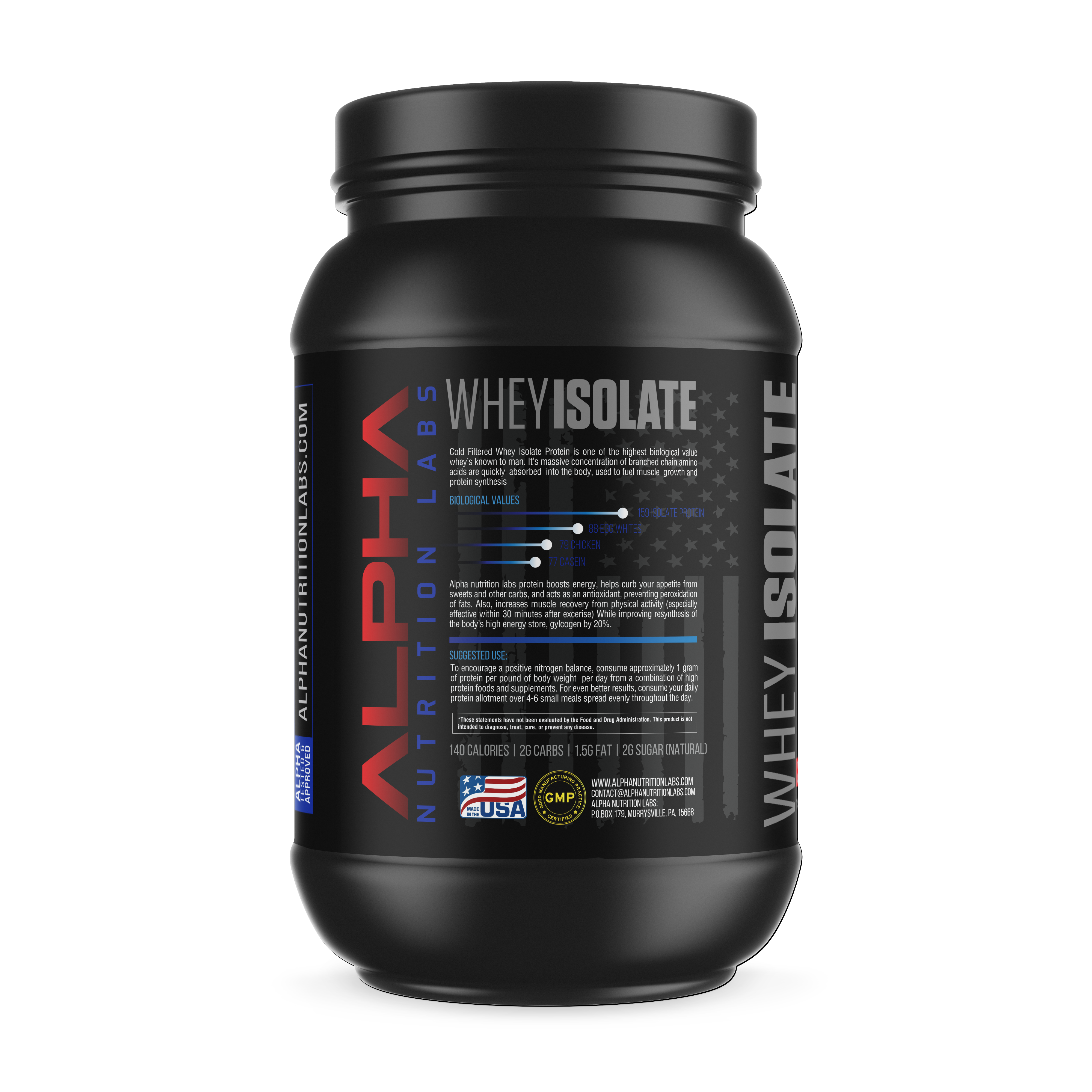 Whey Isolate Protein, Coconut Ice Cream, 2lbs