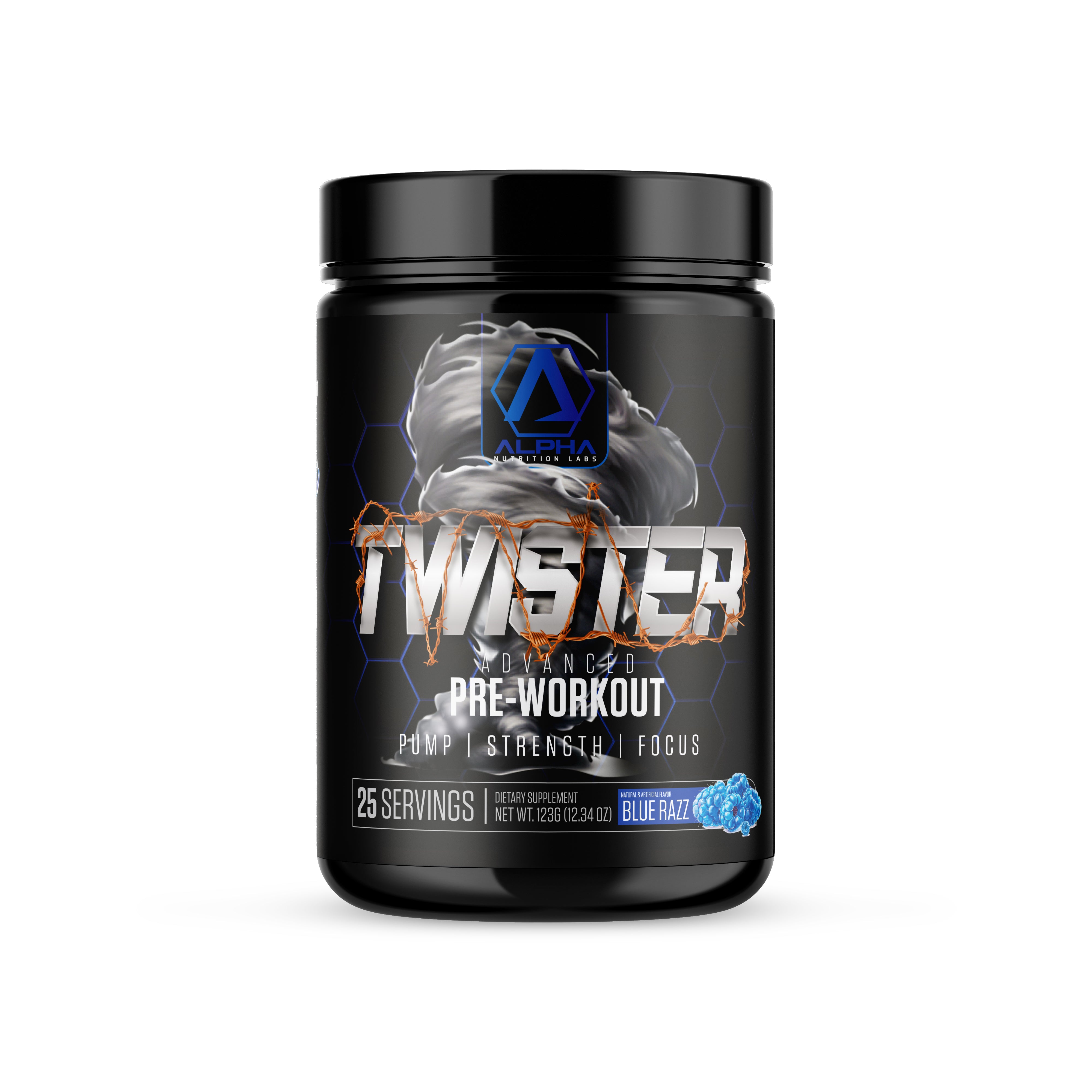 Twister Pre-Workout, Blue Razz