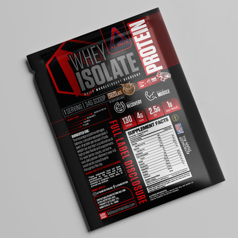 Whey Isolate Protein, Chocolate - Sample