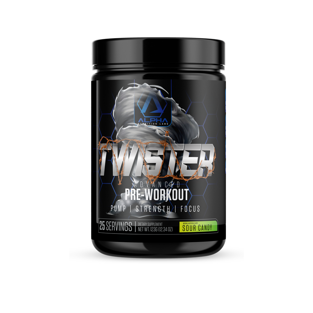 Alpha Nutrition Labs Twister Pre-Workout, Sour Candy